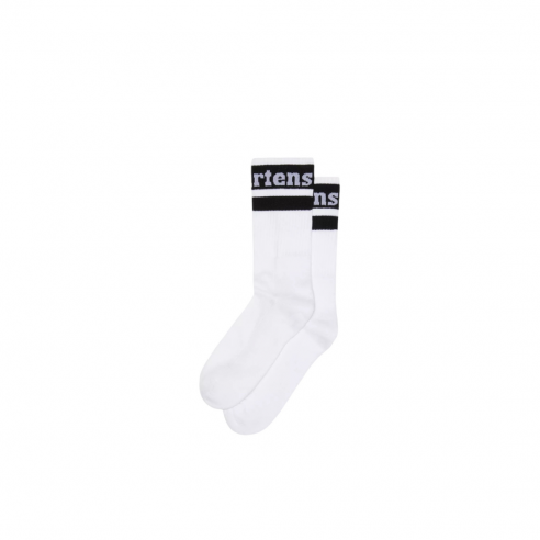 DR MARTENS ATHLETIC LOGO SOCK WHITE