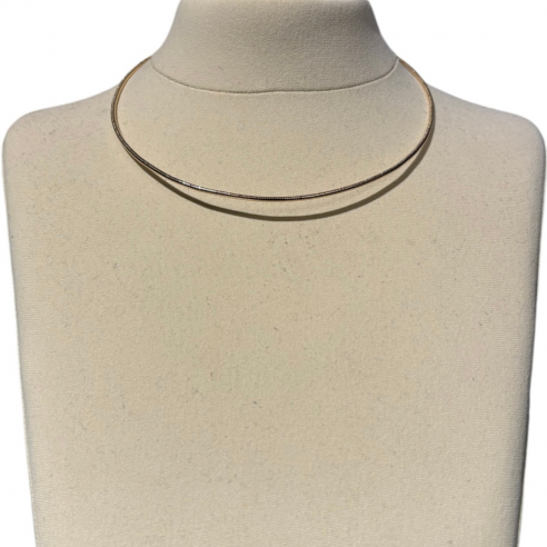 ALEVA' COLLARINO FILO ORO