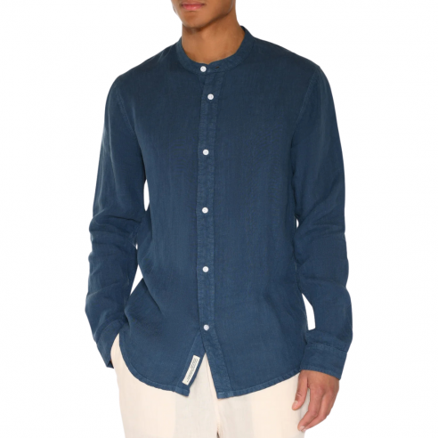 MINIMUM MANDO BLUE ASHES LINEN SHIER
