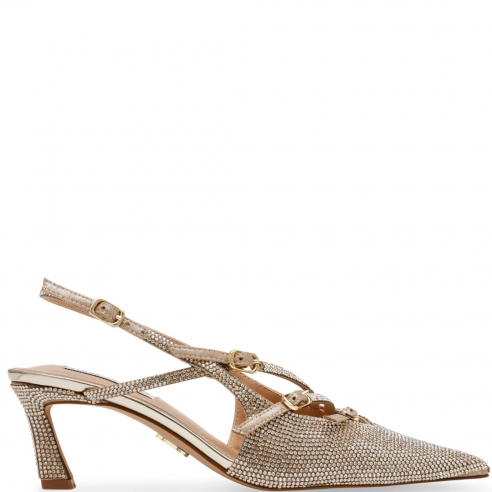 STEVE MADDEN LIANA-R GOLD CRYSTAL