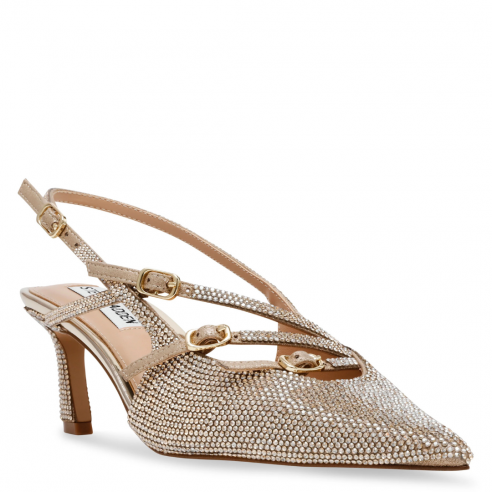 STEVE MADDEN LIANA-R GOLD CRYSTAL 2