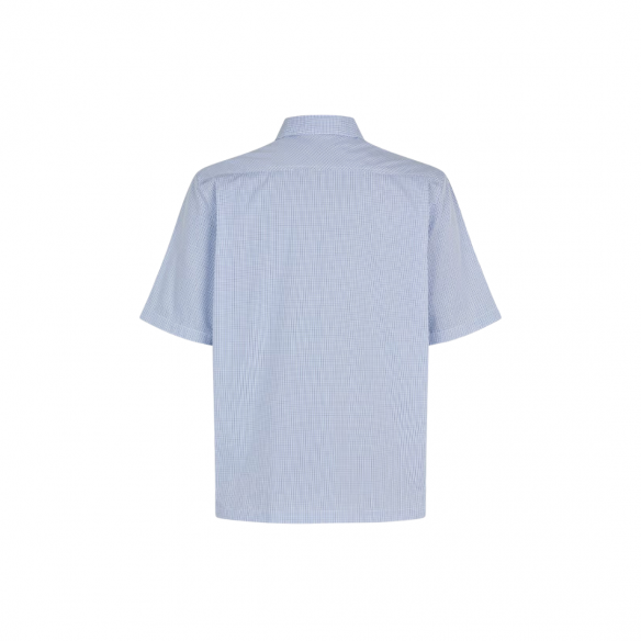SAMSOE SAMSOE SAAYO ORION BLUE SHIRT