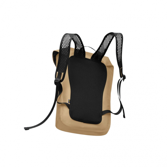 GASTON LUGA LIGHTWEIGHT DUOSEAL FLAP BACKPACK 14" LATTE