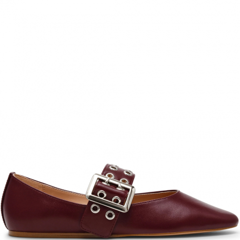 STEVE MADDEN ATLANTICA CHERRY LEATHER