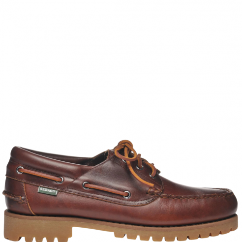SEBAGO ACADIA MOCCASIN MAN BROWN CINNAMON