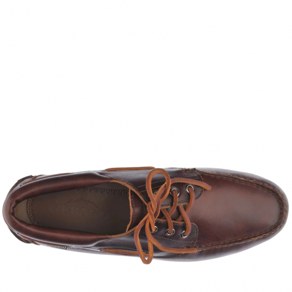 SEBAGO ACADIA MOCCASIN MAN BROWN CINNAMON