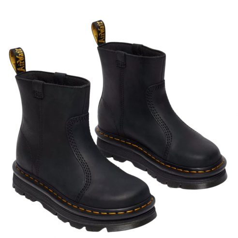 DR MARTENS ZEBZAG RIGGER BLACK WYOMING 2