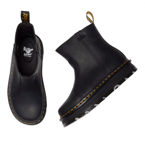 DR MARTENS ZEBZAG RIGGER BLACK WYOMING