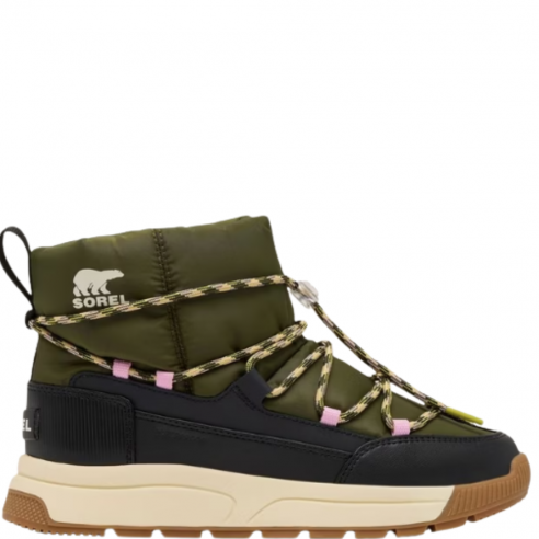 SOREL WHITNEY III SLIP-ON WP UTILITY GREEN