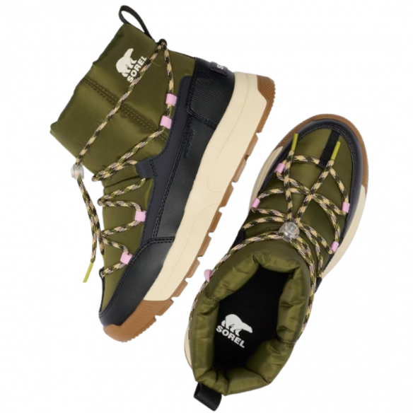 SOREL WHITNEY III SLIP-ON WP UTILITY GREEN