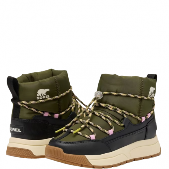 SOREL WHITNEY III SLIP-ON WP UTILITY GREEN