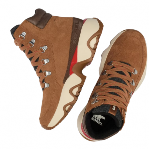 SOREL KINETIC IMPACT CONQUEST VELVET TAN TOB