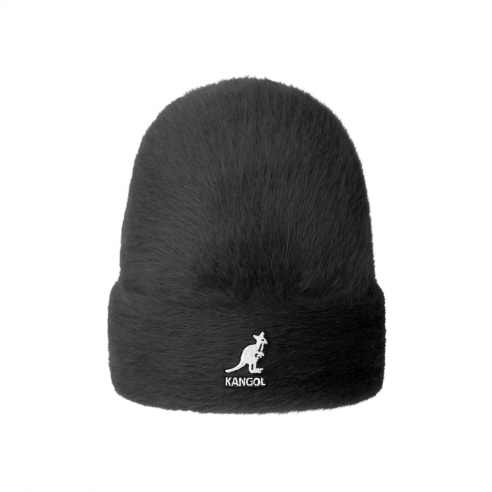 KANGOL FUGORA CUFF BEANIE BLACK