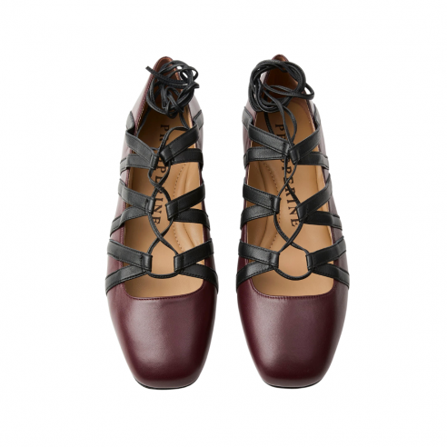 PROSPERINE 2735/NBX BALLERINA NAPPA BORDEAUX+N.NERA 2