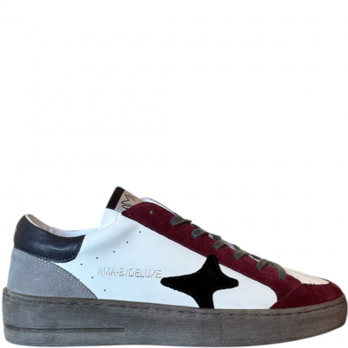 AMA BRAND 4351 SLAM BIANCO/BORDEAUX/GRIGIO