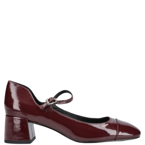 BIBI LOU 711Z21VK-I25 WRINKLED PATENT CARMIN