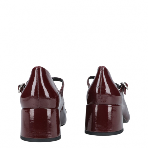 BIBI LOU 711Z21VK-I25 WRINKLED PATENT CARMIN