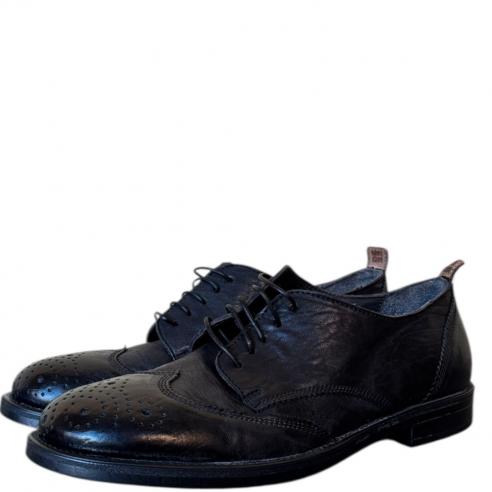 MOMA 50503-VIN SCARPA VINTAGE NERO