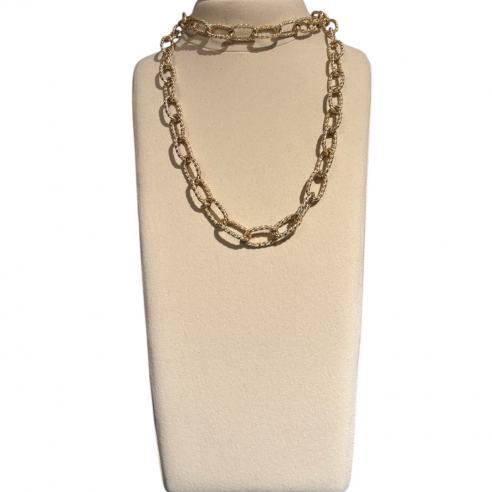 ALEVA' COLLANA VIETRI ORO LUCIDO 90CM