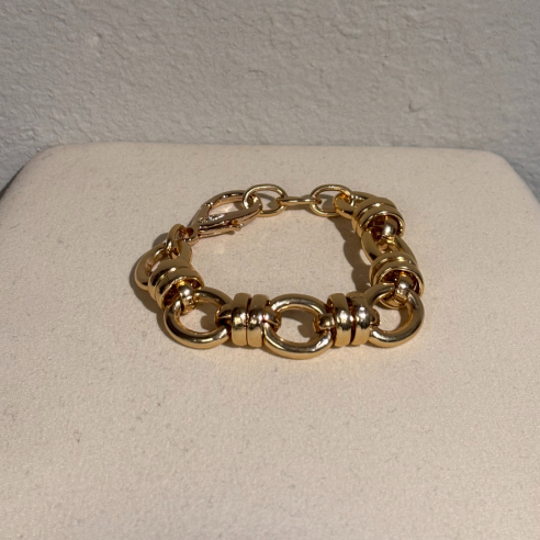 ALEVA' BRACCIALE NODO ORO LUCIDO