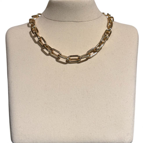 ALEVA' COLLANA SORRENTO SLIM ORO LUCIDO 45 CM