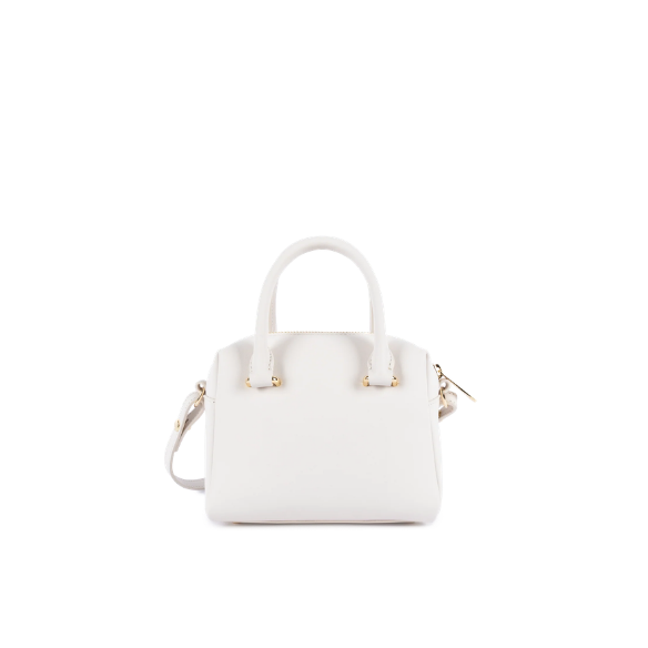 LANCASTER 531-126 ECRU CROSSBODY BAG DONNA CUBE