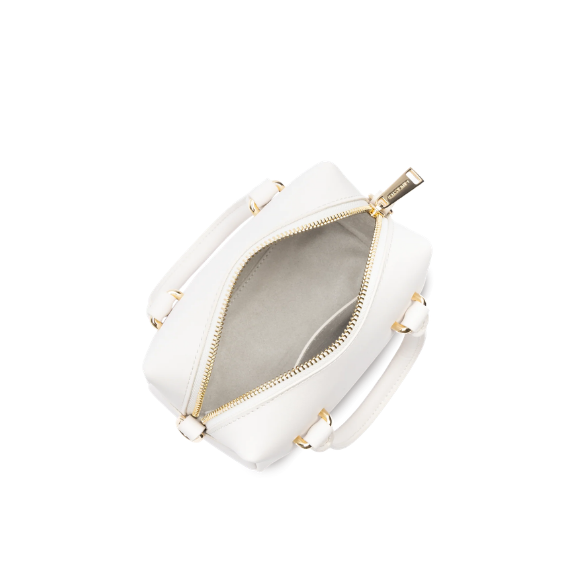 LANCASTER 531-126 ECRU CROSSBODY BAG DONNA CUBE