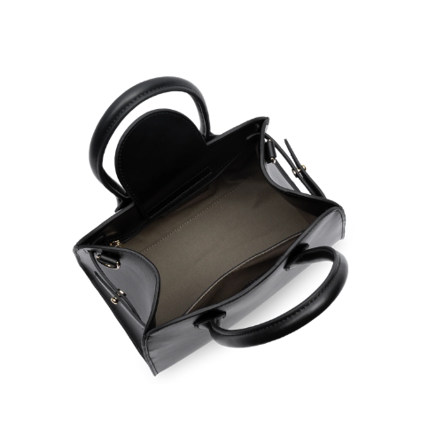 LANCASTER 531-120 NOIR HANDBAG SMALL DONNA HOPPER