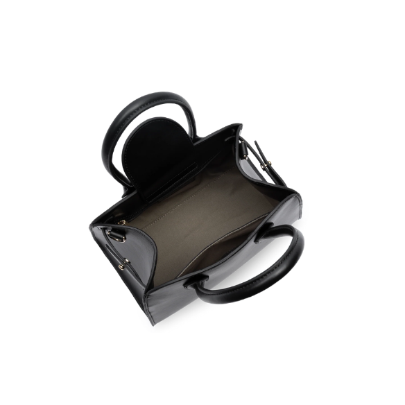 LANCASTER 531-120 NOIR HANDBAG SMALL DONNA HOPPER