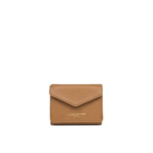 LANCASTER 129-24 CAMEL BACK TO BACK WALLET MINI DUNE