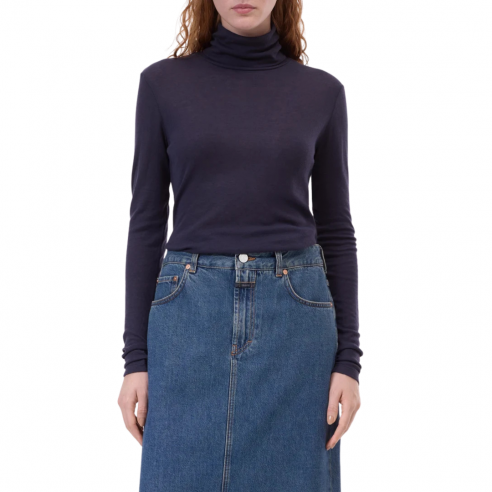 CLOSED TURTLE NECK DARK NIGHT