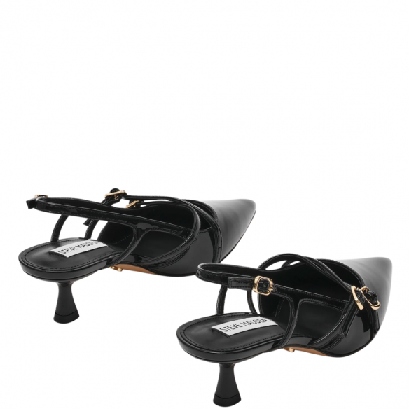 STEVE MADDEN LINDALE BLACK PATENT