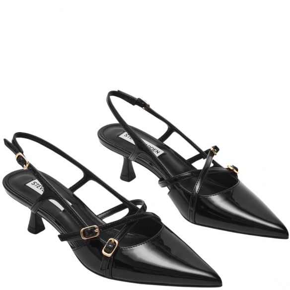 STEVE MADDEN LINDALE BLACK PATENT