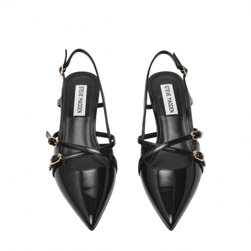 STEVE MADDEN LINDALE BLACK PATENT