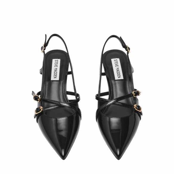 STEVE MADDEN LINDALE BLACK PATENT