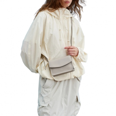 GASTON LUGA SPLASH PIX CROSSBODY TAUPE