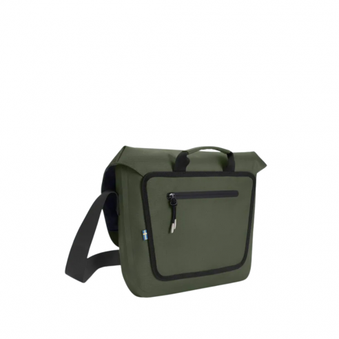 GASTON LUGA LIGHTWEIGHT DUOSEAL MESSENGER 14 OLIVE