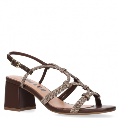 BIBI LOU 958Z00HG-D MARRON SANDALIAS TACON 2