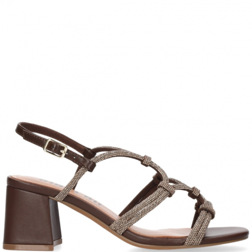BIBI LOU 958Z00HG-D MARRON SANDALIAS TACON