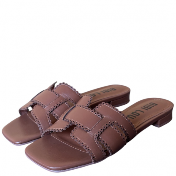 BIBI LOU 755Z10VK-D CUERO MULES PLANAS
