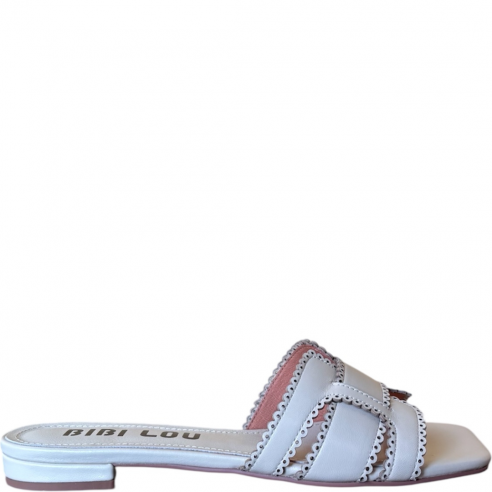 BIBI LOU 755Z10VK-G OFF WHITE MULES PLANAS