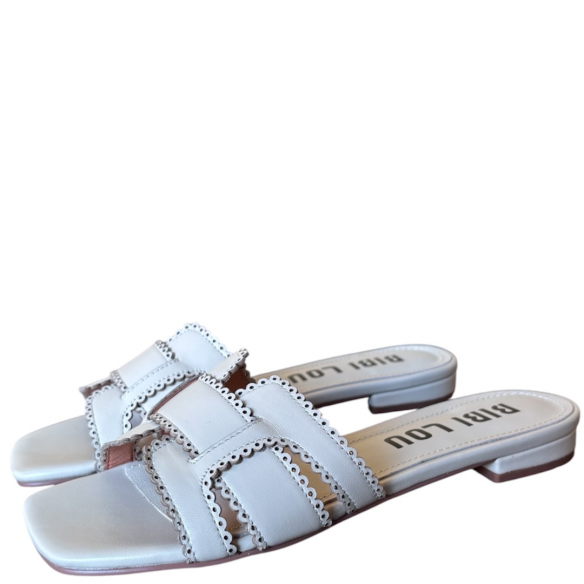 BIBI LOU 755Z10VK-G OFF WHITE MULES PLANAS