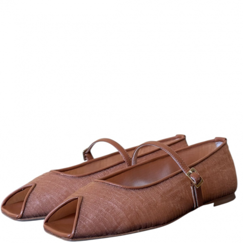 PROSPERINE 2858/JHO BALLERINA MIELE/MARRONE