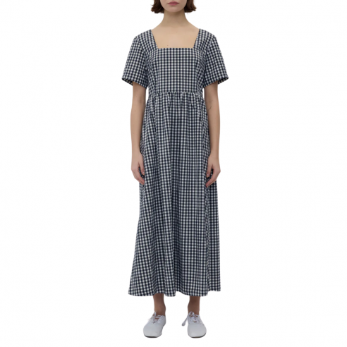 RITA ROW CHRISSIE DRESS BLACK GINGHAM