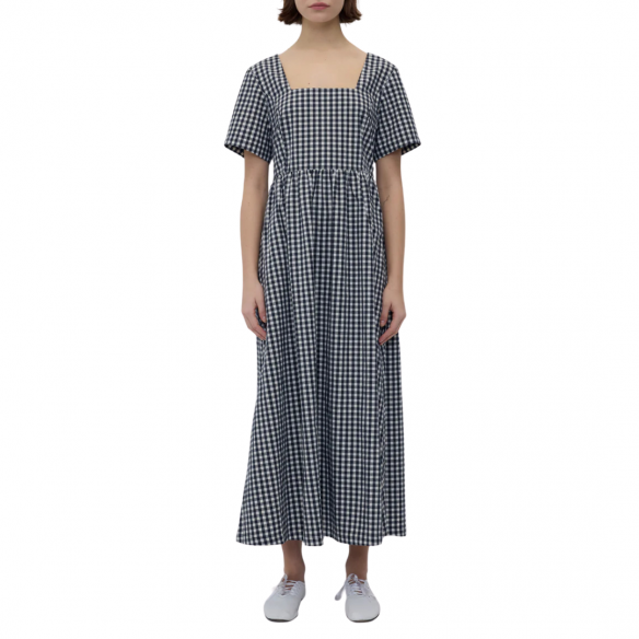 RITA ROW CHRISSIE DRESS BLACK GINGHAM