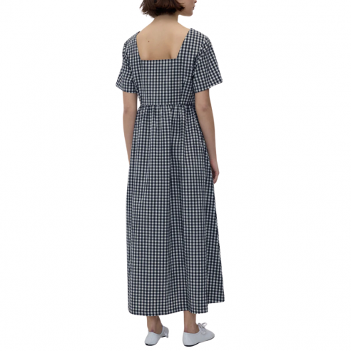 RITA ROW CHRISSIE DRESS BLACK GINGHAM 2