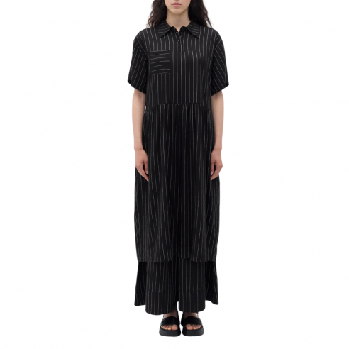 RITA ROW ESPELMA BLACK SHIRT DRESS