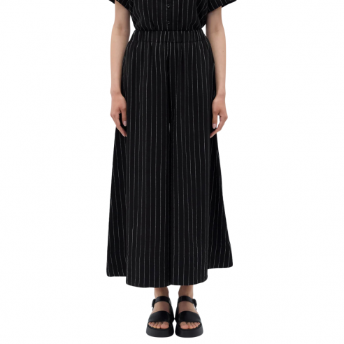 RITA ROW DOLORS BLACK VOLUMINOUS PANTS