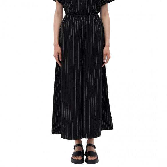 RITA ROW DOLORS BLACK VOLUMINOUS PANTS