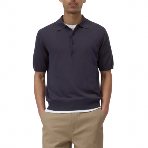 CLOSED SHORT SLEVE POLO MAGMA BLACK
